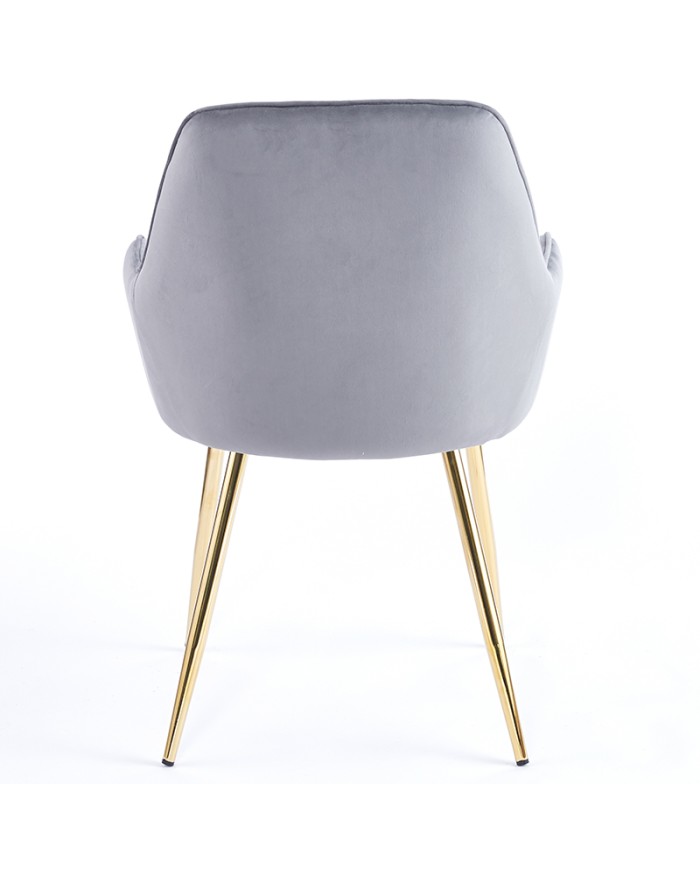 trasera silla con brazos m64 para hogar y hostelería