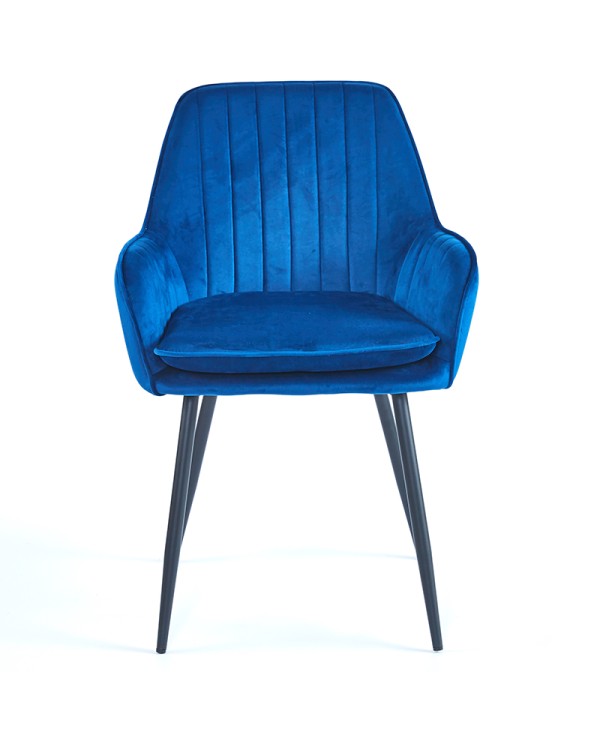 frontal sillón tapizado M64E para restaurante