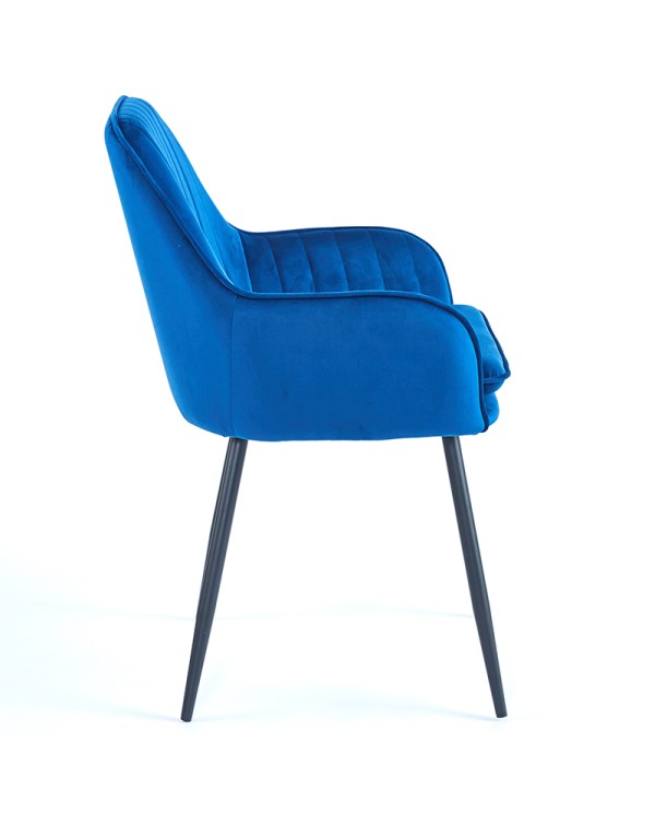 lateral sillón tapizado M64E para restaurante