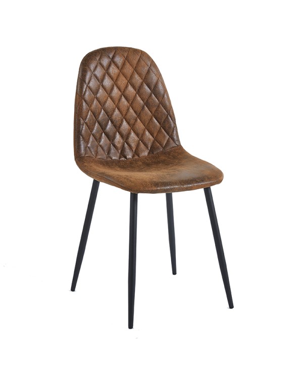 silla tapizada M93 monocarcasa ligera para hostelería