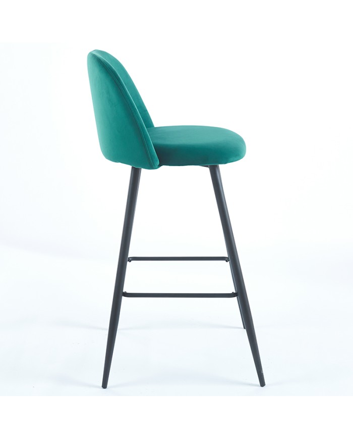 Lateral taburete ZA48 para barra en bares y restaurantes