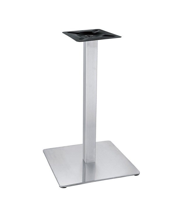 Base de mesa cuadrada ZJ69B de acero inoxidable