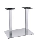 Base de mesa rectangular ZJ69C de acero inoxidable