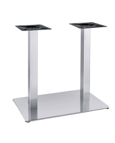 Base de mesa rectangular ZJ69C de acero inoxidable