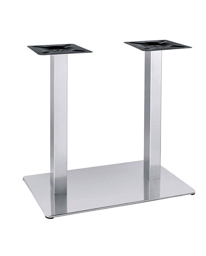 Base de mesa rectangular ZJ69C de acero inoxidable
