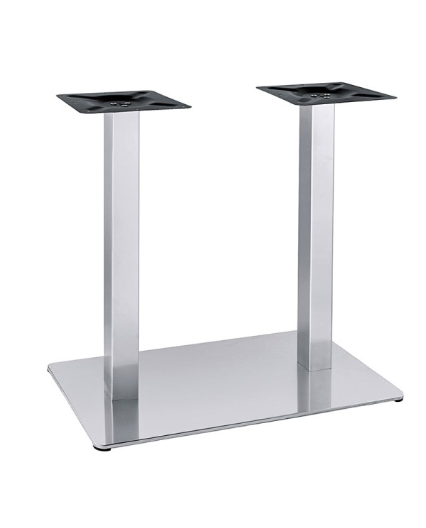 Base de mesa rectangular ZJ69C de acero inoxidable