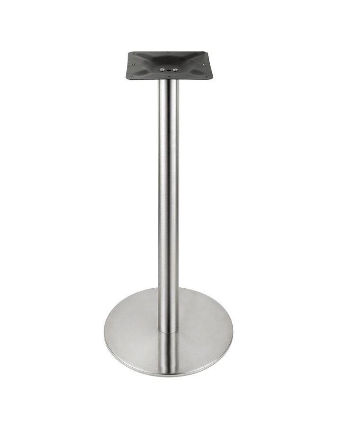 Base alta inoxidable ZJ69D para mesas de bar