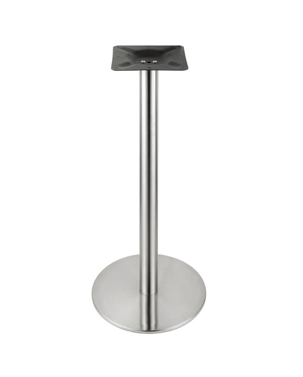 Base alta inoxidable ZJ69D para mesas de bar