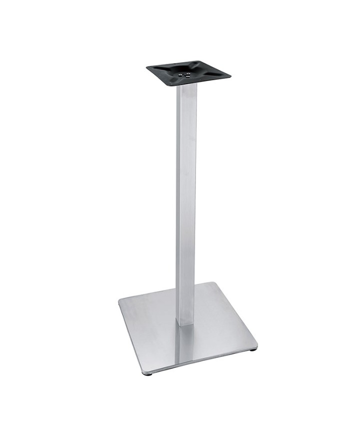 Base de mesa alta cuadrada ZJ69E de acero inoxidable