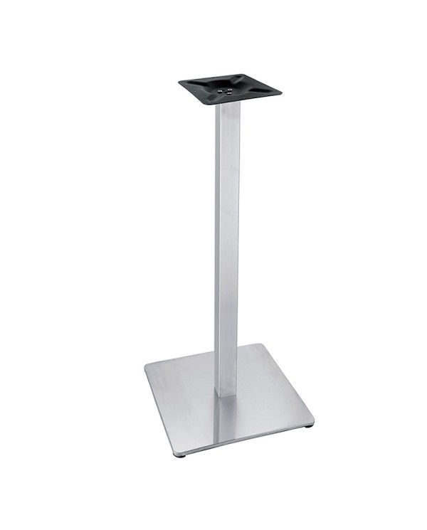 Base de mesa alta cuadrada ZJ69E de acero inoxidable