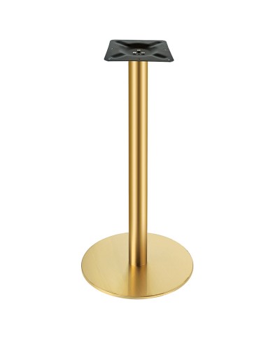 base de mesa dorada redonda Ø45 para hostelería ZJ71
