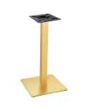 base de mesa profesional dorada cuadrada para bares ZJ72B