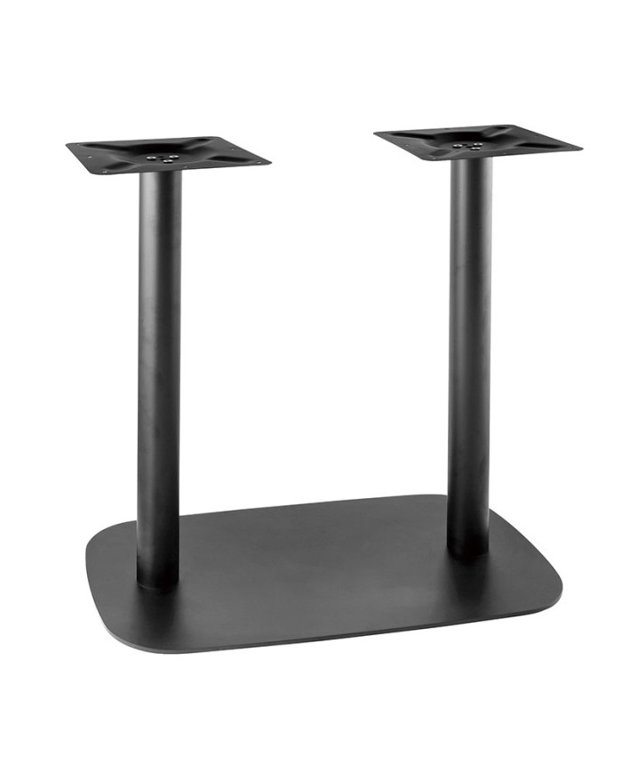 Base doble de hierro ovalada rectangular ZJ75B