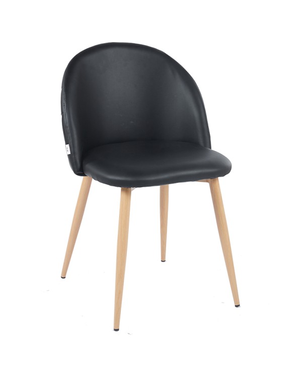 silla de hostelería económica con patas metálicas para restaurantes K03G