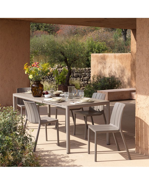 Mesa Tevere 210 NARDI extensible para jardín