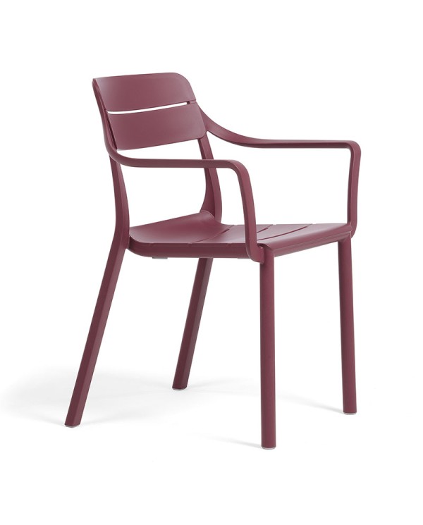 Sillón Cassia NARDI de polipropileno reforzado con fibra de vidrio para exterior en hogar y hostelería