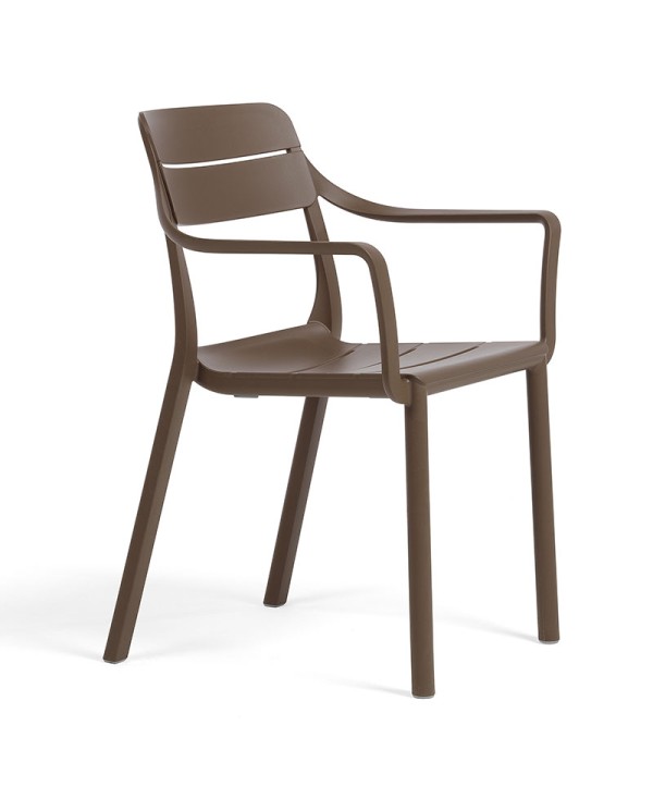 Sillón Cassia NARDI apilable para hogar y hostelería