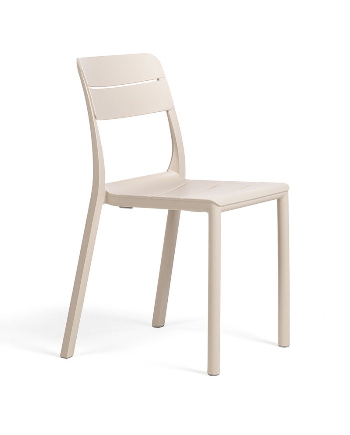 Silla Cassia NARDI apilable para jardín y hostelería