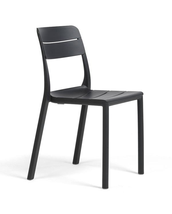 Silla Cassia NARDI apilable para jardín y hostelería