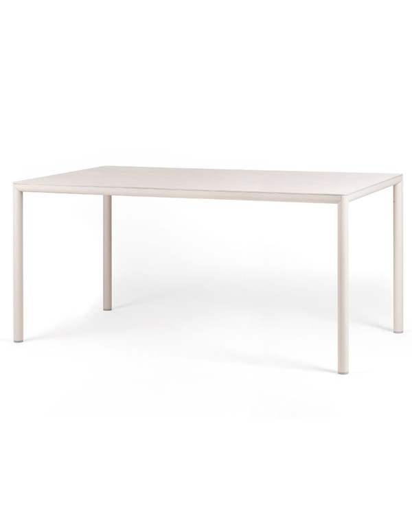 Mesa Piave 160x90 NARDI en compacto y aluminio para exterior, hogar y hostelería