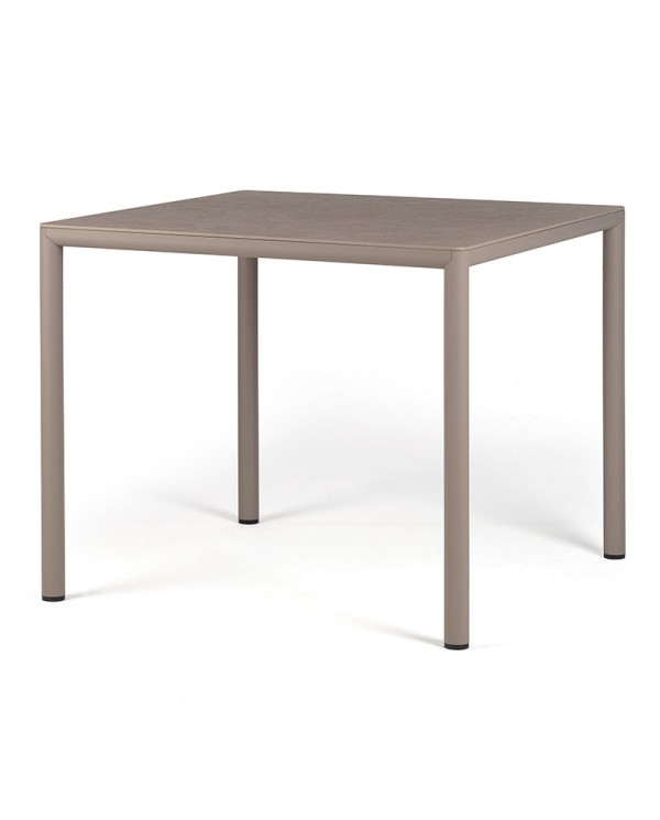 Mesa Piave 90 NARDI fija para terraza y jardín