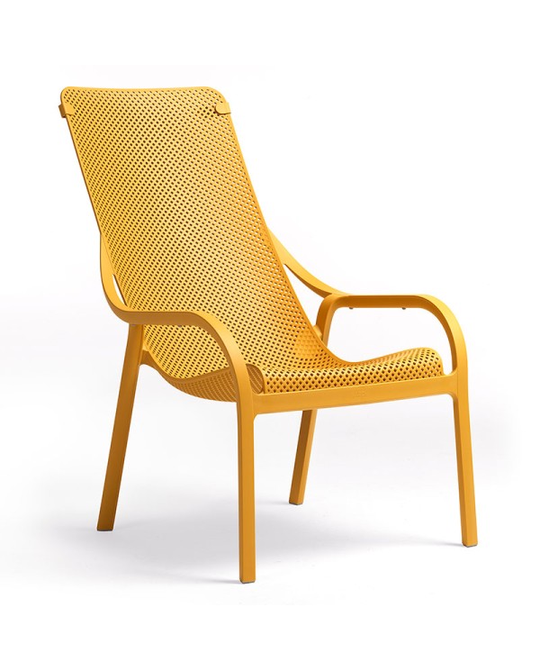 Sillón Net Lounge NARDI apilable para jardín