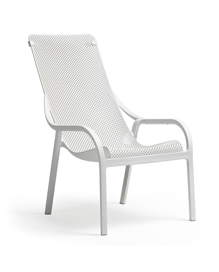 Sillón Net Lounge NARDI apilable para jardín