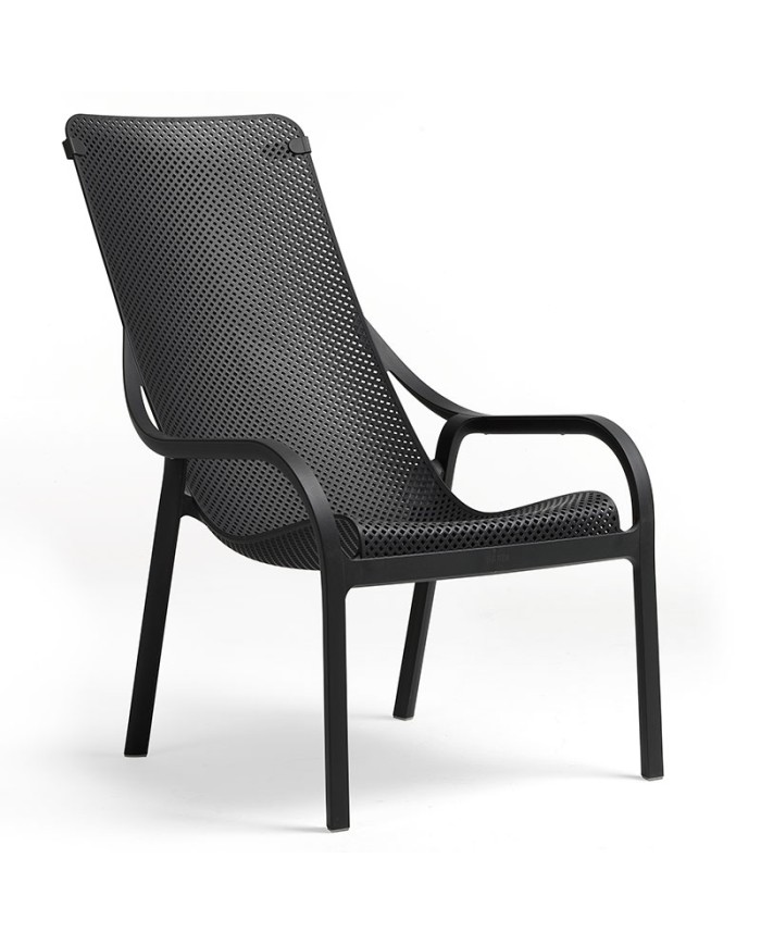 Sillón Net Lounge NARDI apilable para jardín