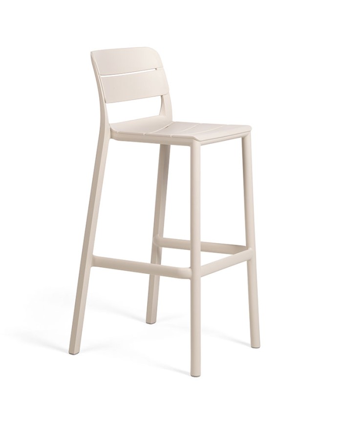 Taburete Cassia NARDI apilable para barra y exterior