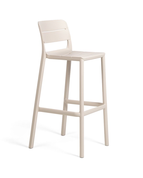 Taburete Cassia NARDI apilable para barra y exterior