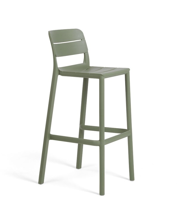 Taburete Cassia NARDI apilable para barra y exterior