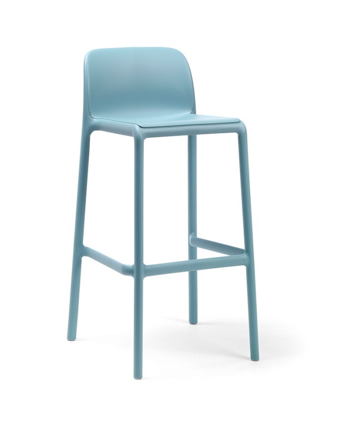 Taburete Faro Nardi apilable para exterior y barra