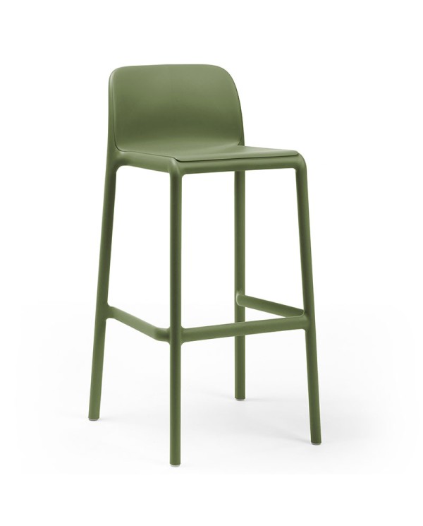 Taburete Faro Nardi apilable para exterior y barra