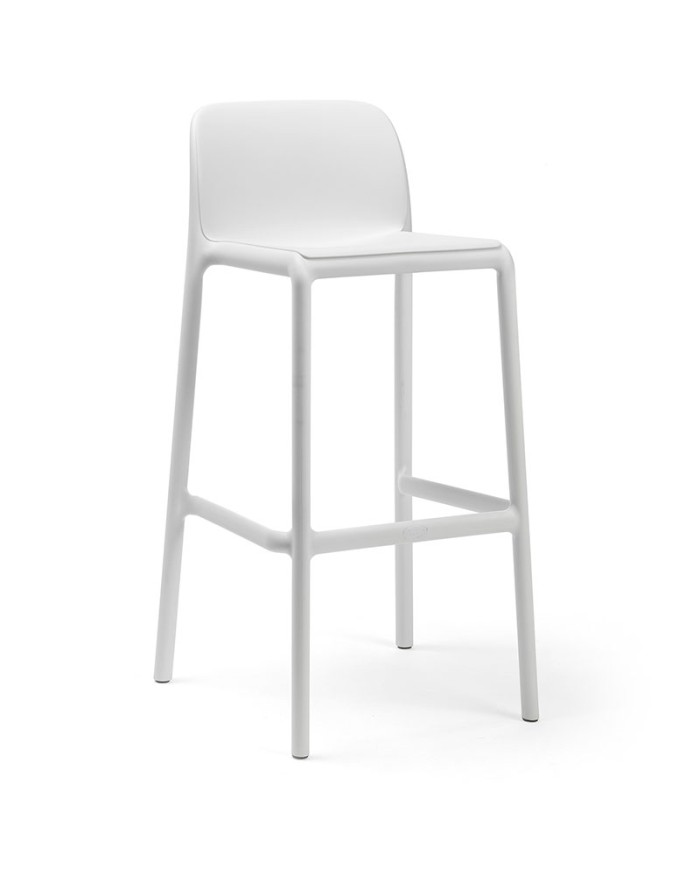 Taburete Faro Nardi apilable para exterior y barra