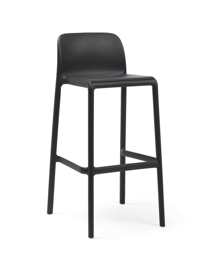 Taburete Faro Nardi apilable para exterior y barra