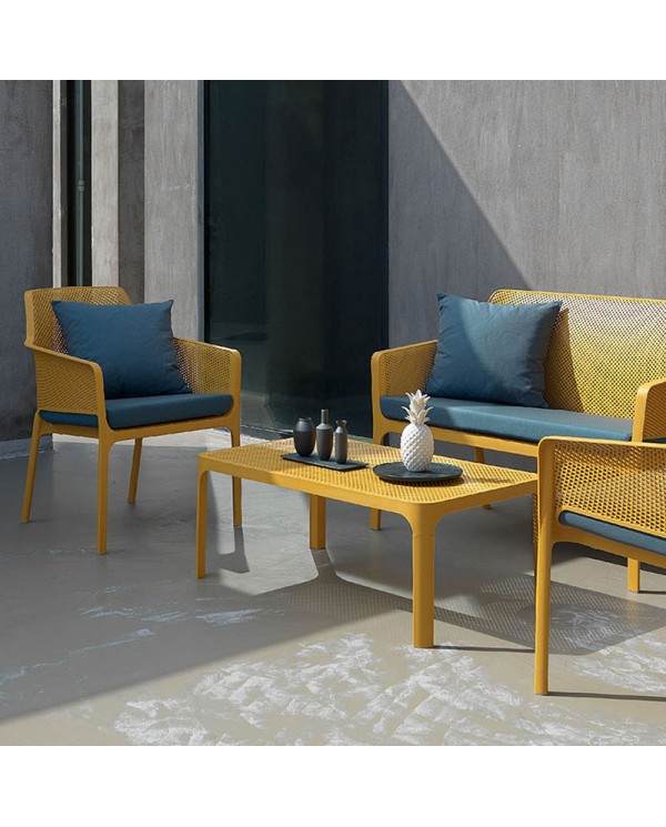 Mesa Net NARDI de 100x60 para jardín y terraza