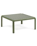 Mesa Komodo con cristal NARDI en polipropileno con fibra de vidrio para hogar y hostelería
