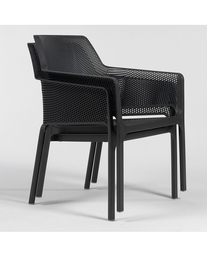 Sillón Net Relax NARDI apilable para exterior