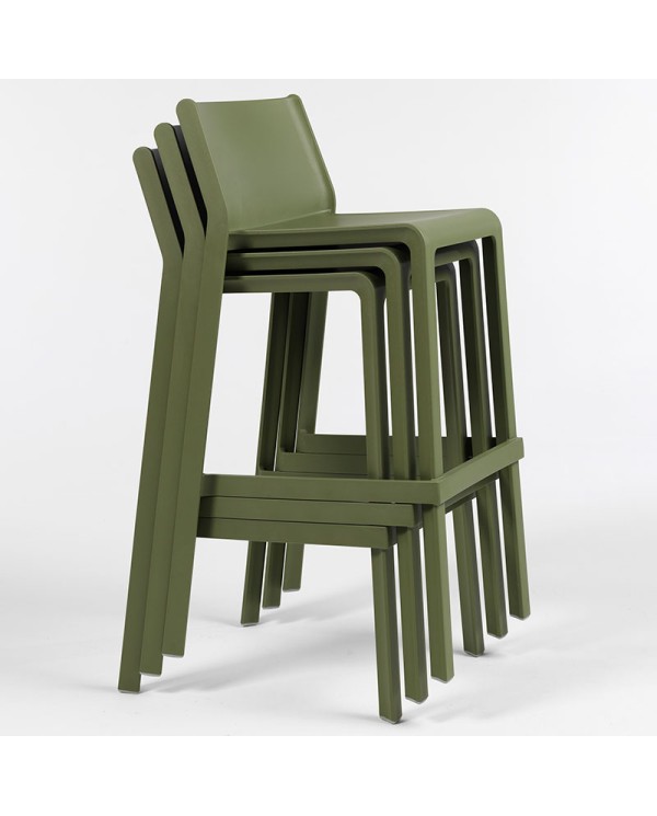 Taburete Trill Nardi apilable para barra