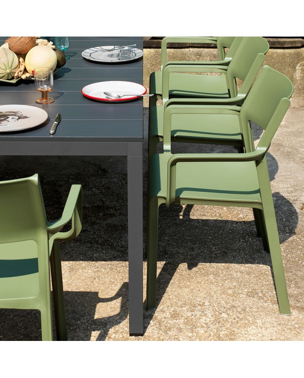 Sillón Trill NARDI apilable para terraza, jardín y hostelería