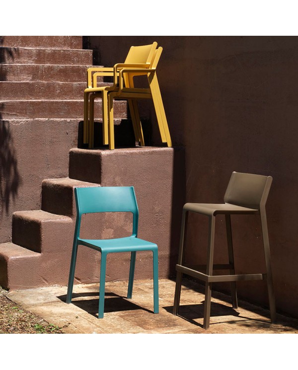 Silla Trill NARDI apilable para exterior en jardín y hostelería