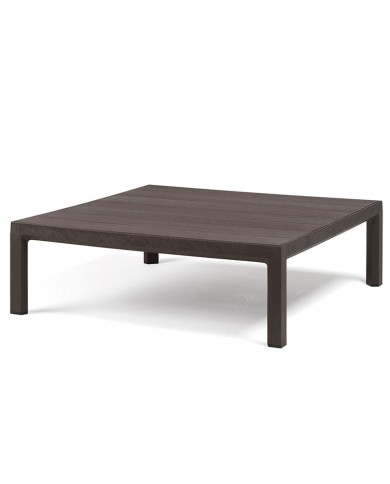 Mesa de centro Maximo 80 NARDI fabricada en polipropileno con fibra de vidrio para espacios exteriores, terrazas y hostelería