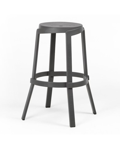 Taburete Stack Maxi NARDI apilable para exterior y hostelería