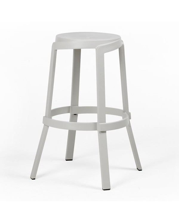 Taburete Stack Maxi NARDI apilable para exterior y hostelería