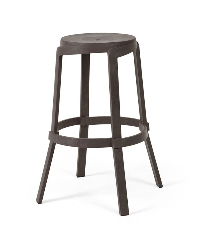 Taburete Stack Maxi NARDI apilable para exterior y hostelería