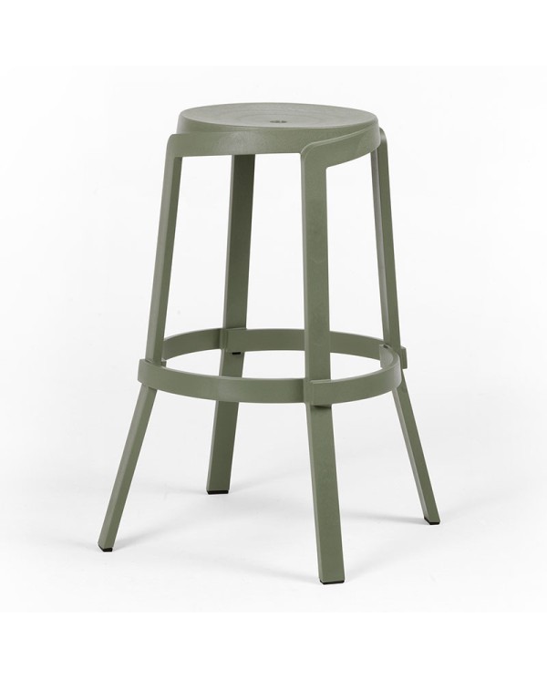 Taburete Stack Maxi NARDI apilable para exterior y hostelería
