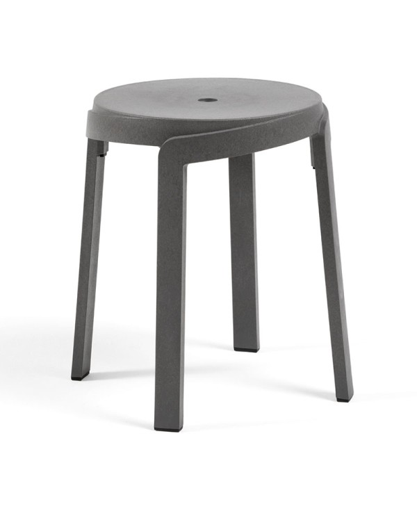 Taburete Stack Mini NARDI apilable para terraza exterior