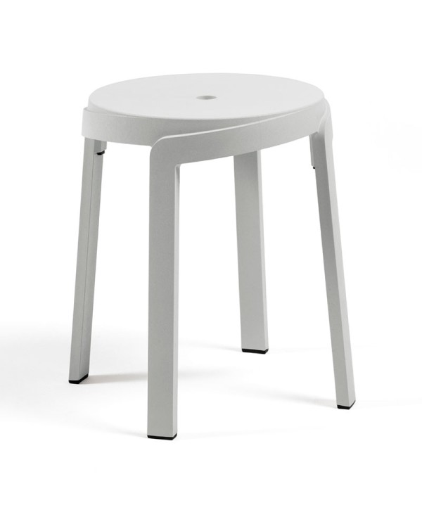 Taburete Stack Mini NARDI apilable para terraza exterior