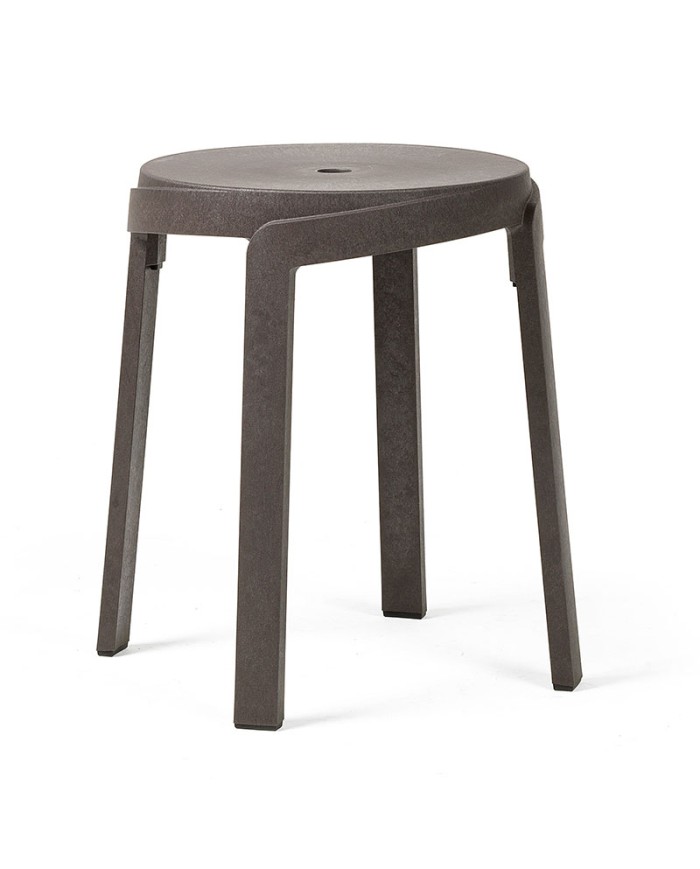 Taburete Stack Mini NARDI apilable para terraza exterior