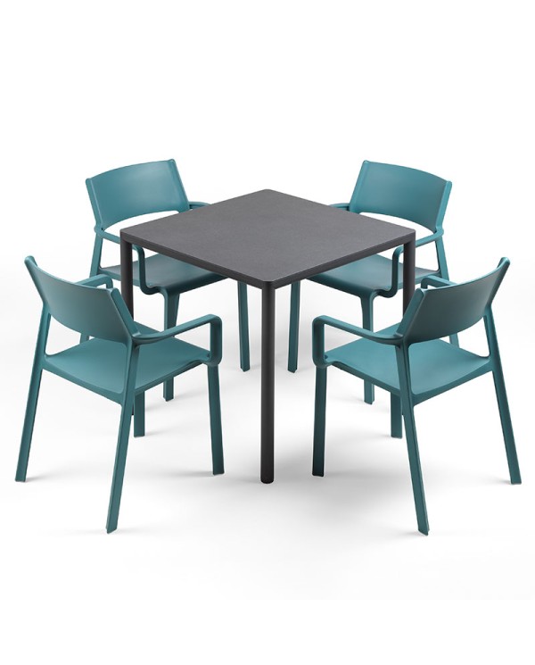 Sillón Trill NARDI apilable para terraza, jardín y hostelería